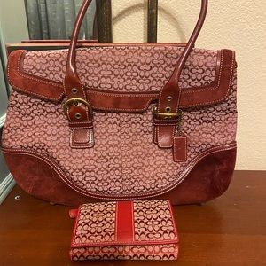 Coach Purse and Wallet